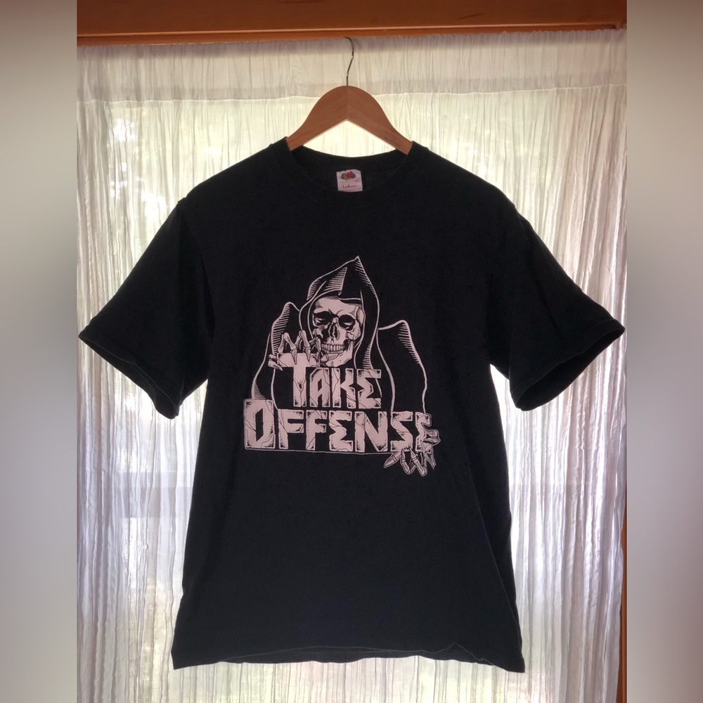 Black Take Offense Band T-Shirt